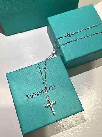 Хрестик Тіффані Срібло 925 Гравірування Tiffany Одеса
