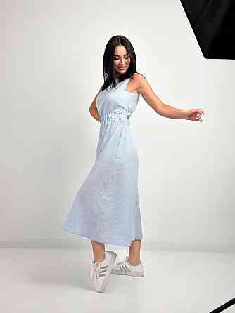 Довга літня сукня "Айріс"| Батал | Розпродаж моделі Київ