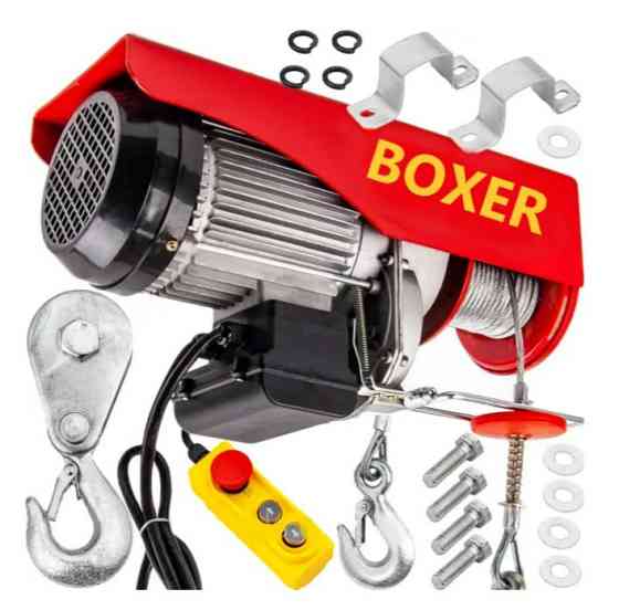 Електричний тельфер BX-564, підйом 1000 кг, 3000 Вт, висота підйому 6/12 м, автоматичне гальмо каната Одеса