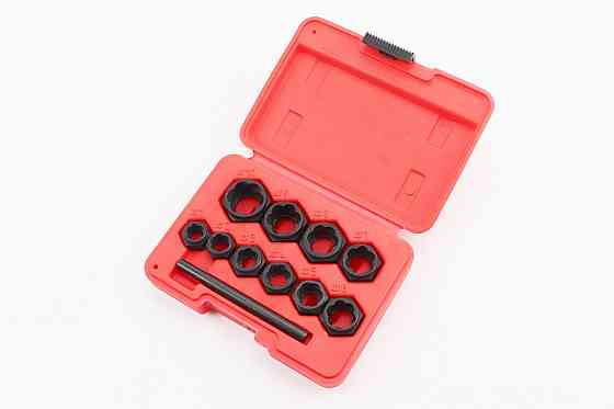 Екстрактор болтів, гайок (для викручування пошкоджених болтів та гайок) к-кт 10шт SD-8007 Київ