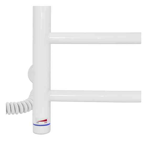 Электрический полотенцесушитель Laris Зебра КЛАССИК ЧК6 500Х600 Э белый Київ