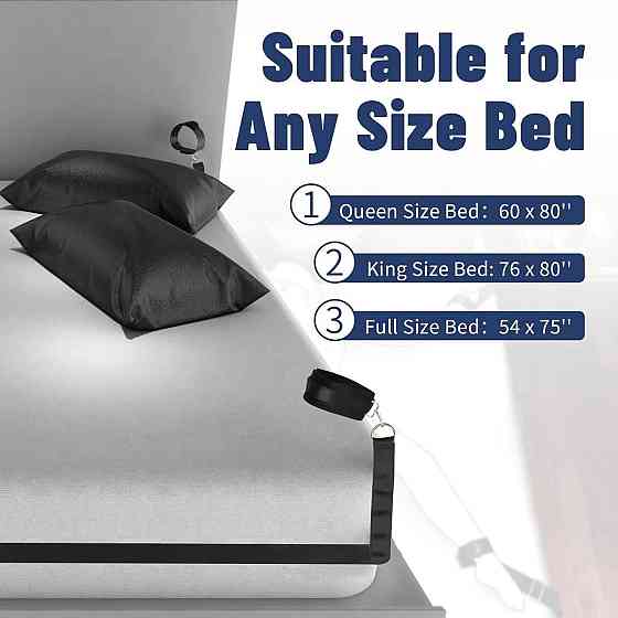 БДСМ-набір LOCKINK YEAHWOW Bed Restraint set Sex Aura Київ