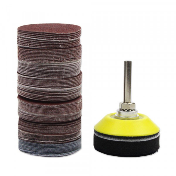 Шлифовальный диск с 100 кругами на липучке 50 мм Киев - изображение 4