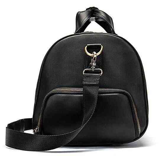 Сумка дорожная мужская кожаная Vintage 14894 Черная Киев