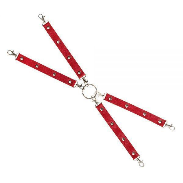 Фіксатор Leather Fixer Large, Red Sex Aura Київ - фото 1