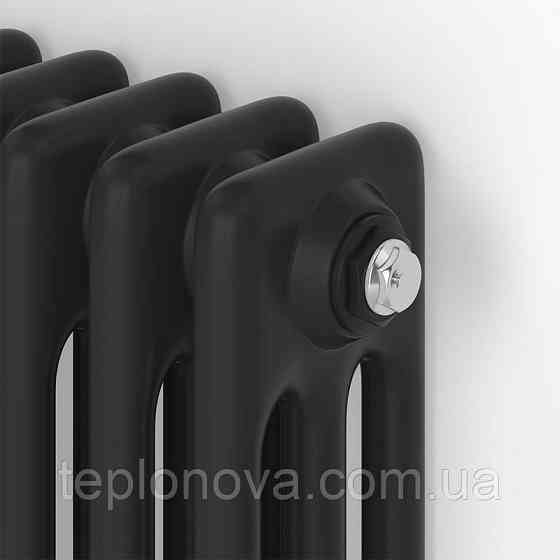 Дизайнерський радіатор 1800/560 (мм) чорний мат IDEALE VIOLA (бічне підключення) 13 12/1800/560 Чернівці