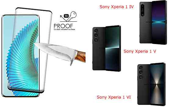 Захисне скло HyperGlass Pro для Sony Xperia 1 IV, Xperia 1 V, Xperia 1 VI – максимальна чутливість та захист Київ