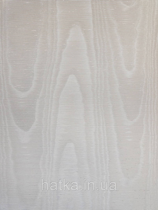 Шпалери вінілові на паперовій основі Sirpi Italian Silk 7 хвилясті смуги під зріз дерева молочні з золотистим Київ - фото 1