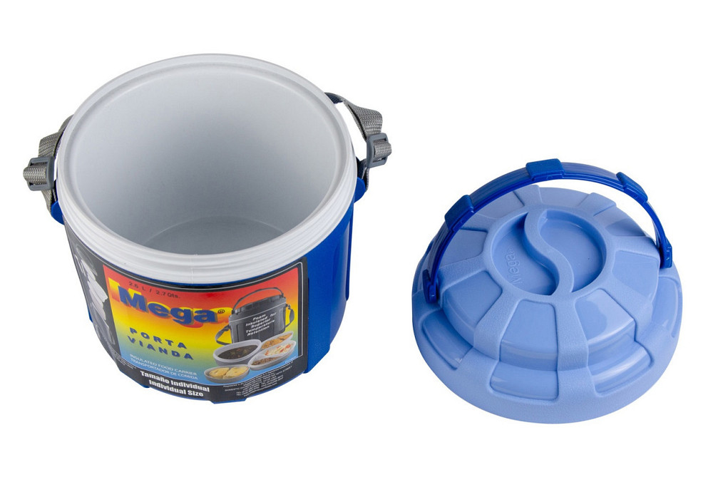 Изотермический контейнер Mega, 2,6 л, синий Киев - изображение 4