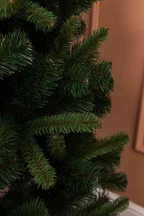 Штучна ялинка 1,8 м зелена, новорічна ялинка Різдво штучна реалістична Преміум SOK-2-5 Київ