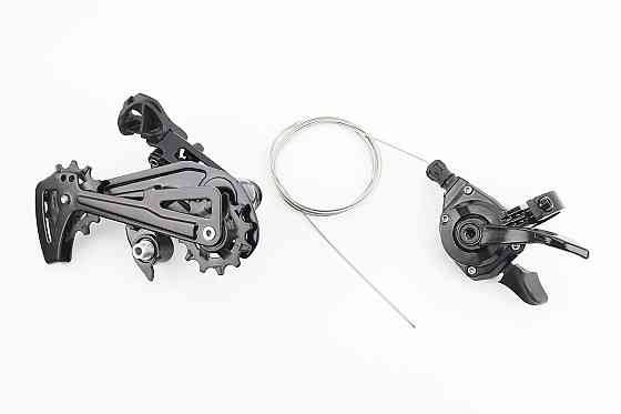 Комплект перемикання (групсет) 1x12 швидкостей, чорні AX, 2 деталі Киев