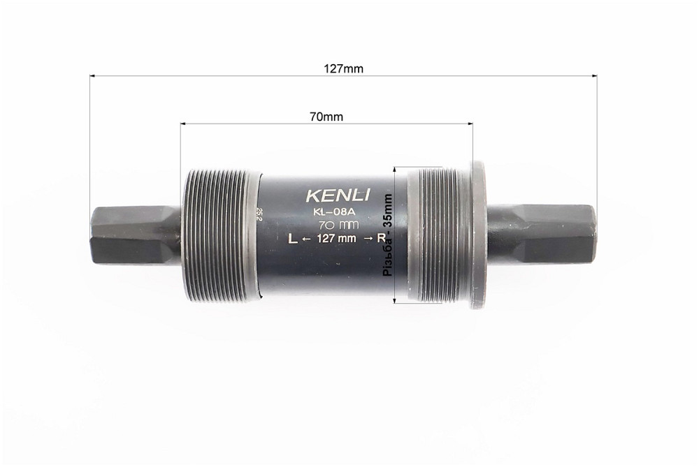 Картридж-каретка "квадрат" MTB 70х127мм, KL-08A Киев - изображение 2