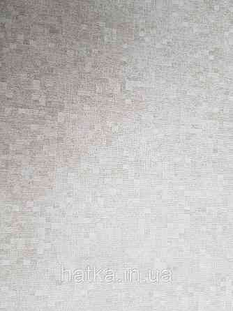 Обои флизелиновые  Khroma Serenade SER103 геометрия маленькие квадраты бежевые серые белые серебро Киев