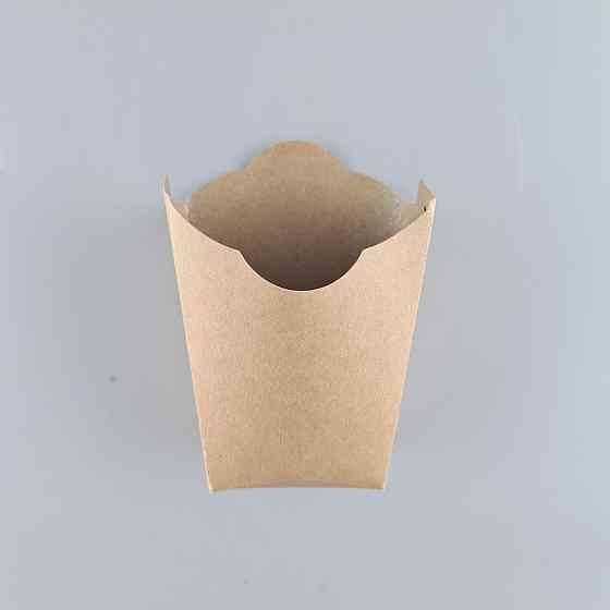 Бокс картонный для картошки ФРИ  "KRAFT"115*85*45 мм (100 шт) Харків