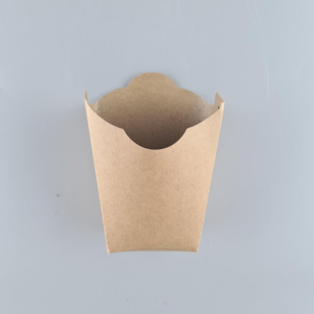 Бокс картонный для картошки ФРИ  "KRAFT"115*85*45 мм (100 шт) Харьков - изображение 1