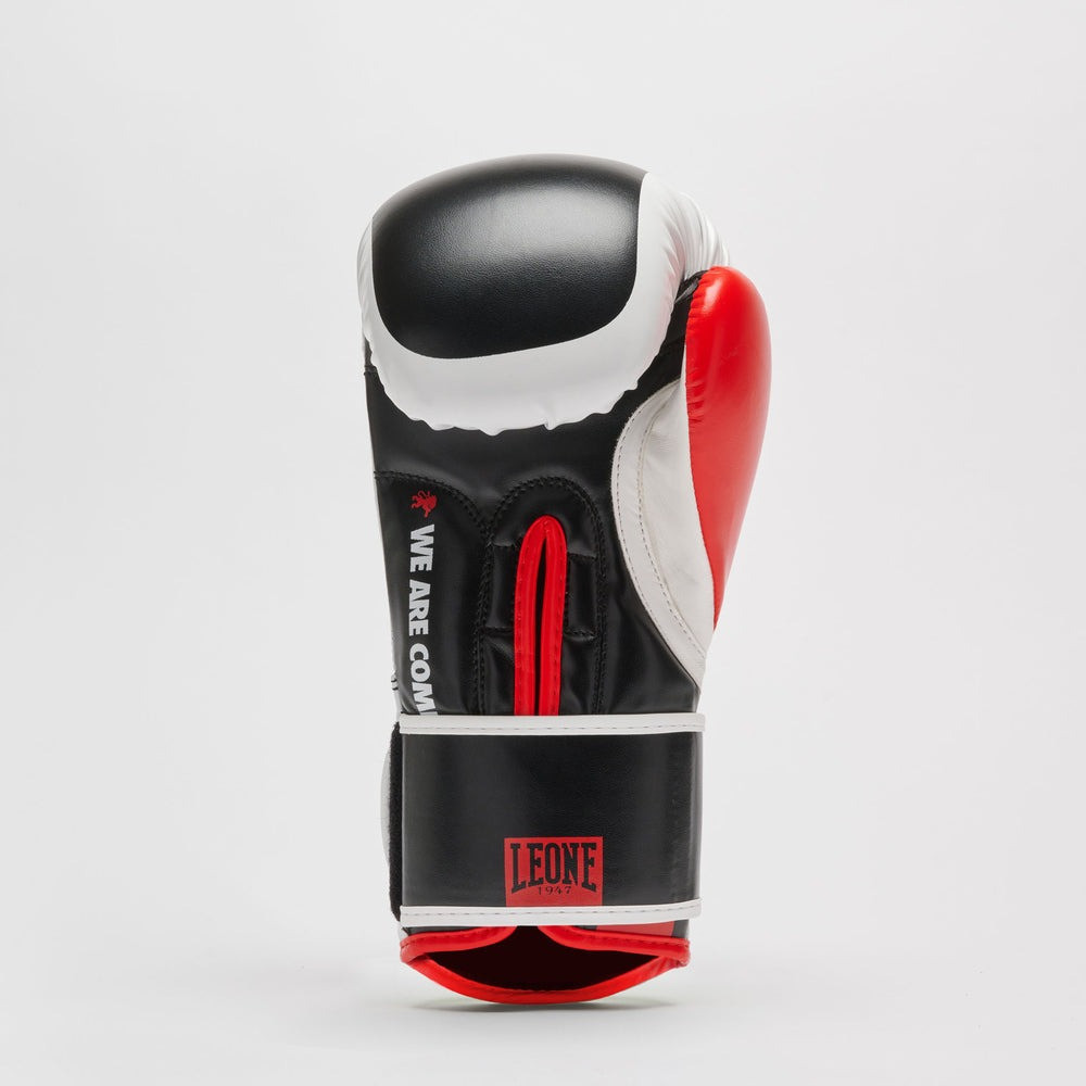 Боксерские перчатки Leone GN333 LOGO WACS Black 16 унций (каппу в комплекте) Киев - изображение 5
