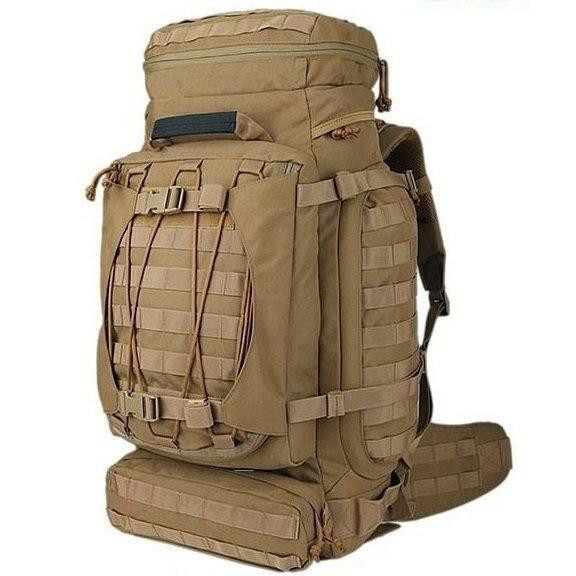 Тактический рюкзак 90L, 2Е, LargeCap, Molle, камуфляж (2E-TACTLARGBKP-90L-CP Киев - изображение 1