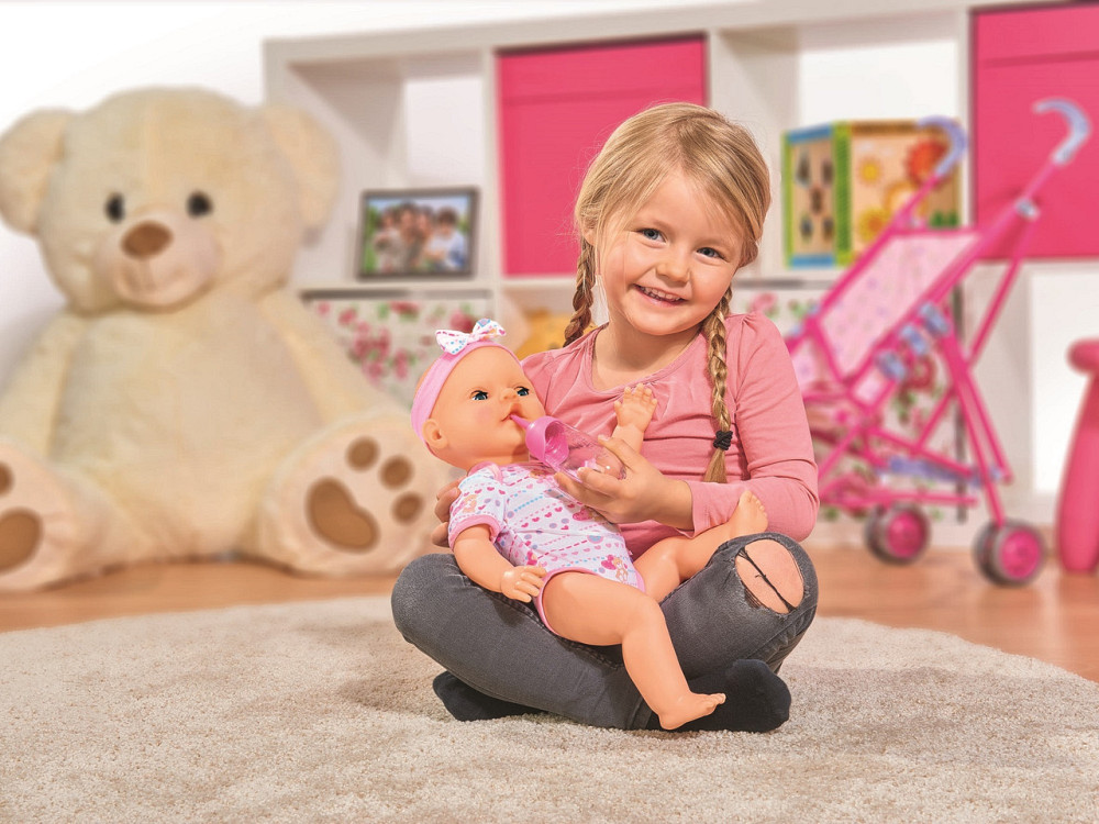 Пупс лялька Simba NBB Догляд за малюком з аксесуарами 43 см 3+ (5039005) Київ - фото 9