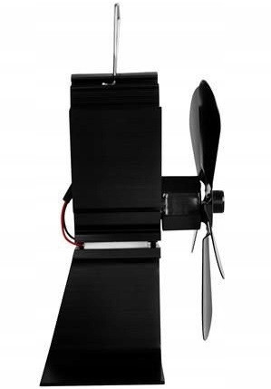 Каминный вентилятор 5-лопатевий из алюминия от 60°C до 345°C Kaminer (9596) Нововолынск - изображение 4