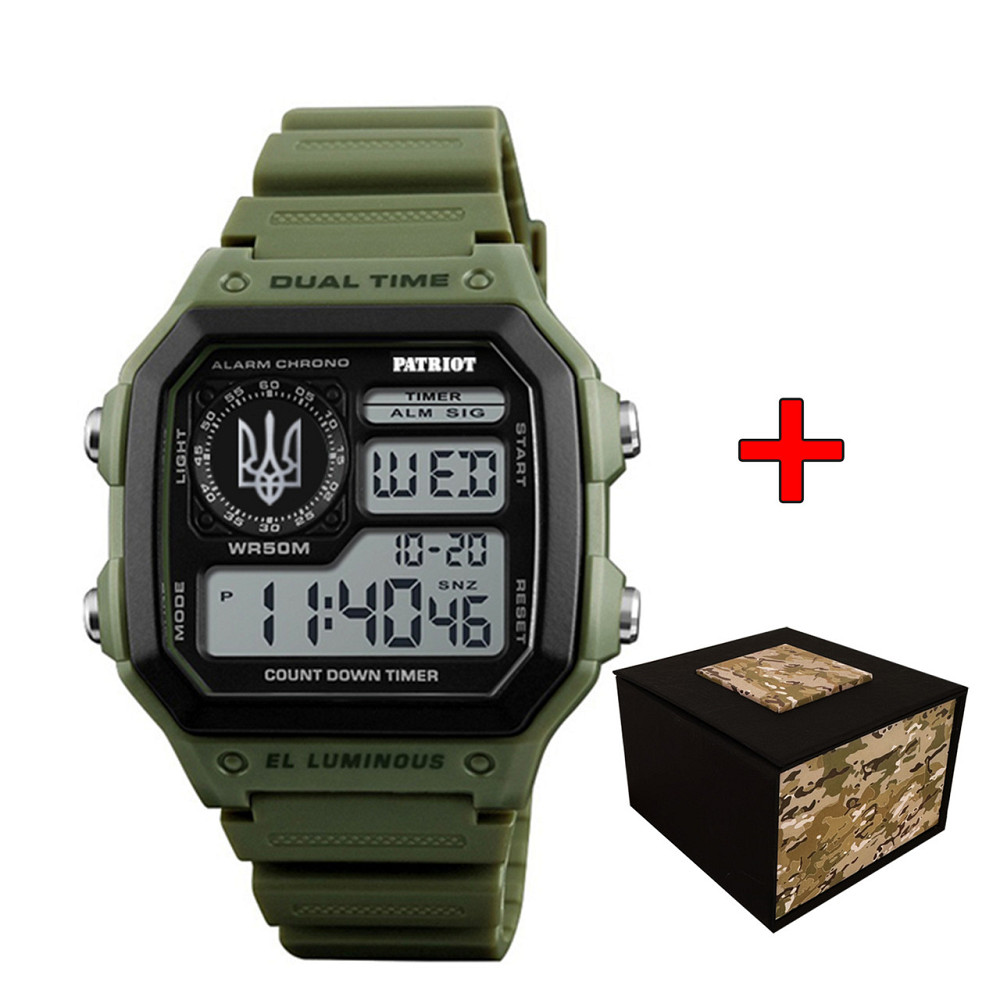 Patriot 010AGUASI Тризуб срібло Зелені + Коробка SBR Киев - изображение 1