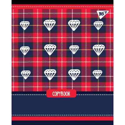 Зошит Yes А5 Tartan Fun 12 аркушів лінія (765176) Вінниця
