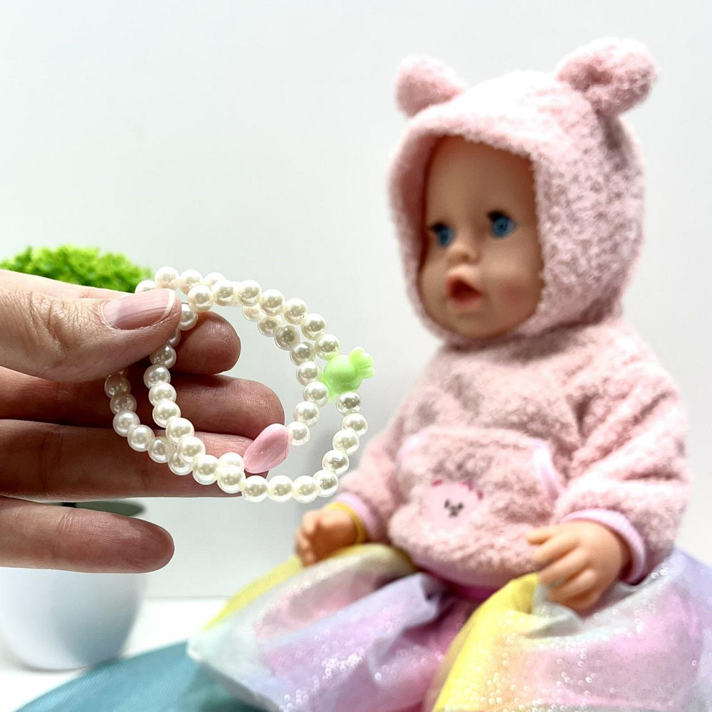 Пупс функціональний Чудо Малюк п'є-писає в комплекті горщик пляшка соска підгузник 43 см з аксесуарами (BL242F-DM-UA) Чернигов - изображение 8