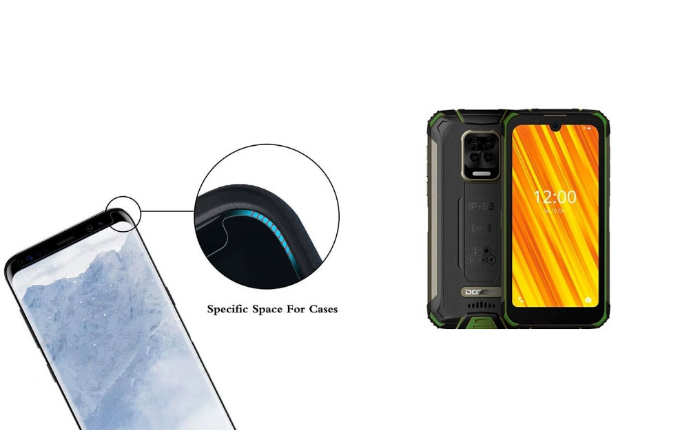 Захисне скло HyperGlass Pro для Doogee S59, S59 Pro – максимальна чутливість та захист Київ - фото 3