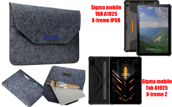 Сумка Wool із войлока для планшета Sigma mobile Tab A1033 X-treme 2 Київ