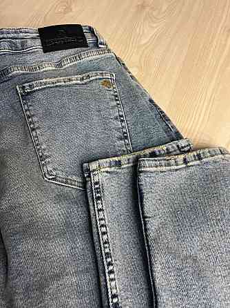 Джинси жіночі SESSANTA 16483 МОМ jeans relax стрейчеві комфорт великі розміри блакитні, блакитний, З Одеса