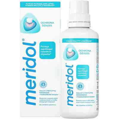 Ополаскиватель для полости рта Meridol Gum Protection от кровоточивости десен 400 мл (7610108052714/8718951560437) Винница