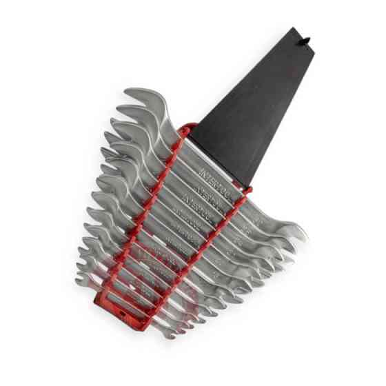 Набор ключей рожковых 6-32 мм 12 шт (планшет) CrV Satine Мукачево