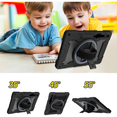 Чохол до планшета BeCover Samsung Galaxy Tab S9 Plus (SM-X810/SM-X816)/S9 FE Plus (SM-X610/SM-X616) 12.4&quot; Black (712917) Вінниця - фото 4