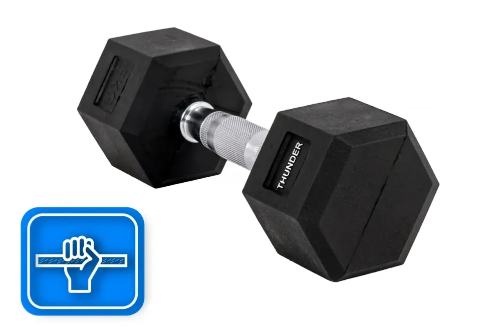 Гантель шестигранна THUNDER 5 кг Киев - изображение 7