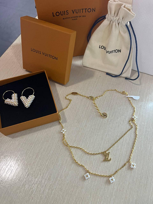 Кольє та сережки Louis Vuitton Одеса - фото 3