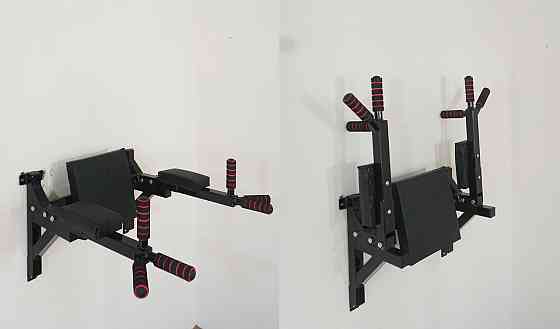 Брусья настенные подьемные ТОРС Спортивные стенки и турники для дома Черные Киев
