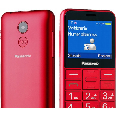 Мобильный телефон Panasonic KX-TU155 Red (KX-TU155EXRN) Винница - изображение 7