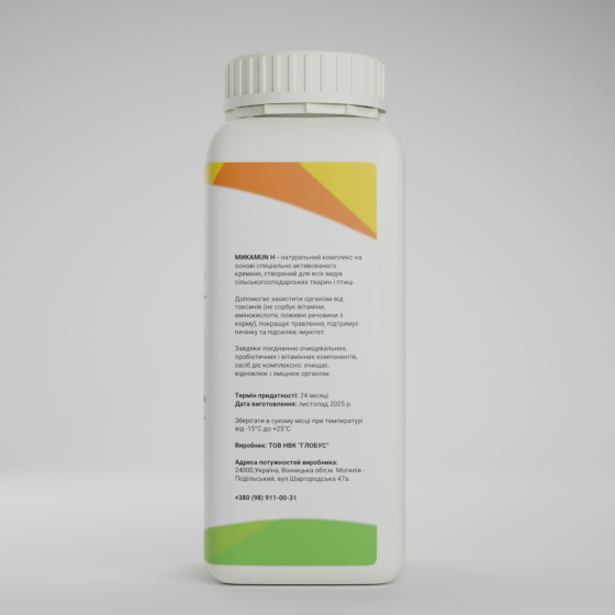 Адсорбент микотоксинов Микамун Н для животных (защита и поддержание организма), 1 л Винница
