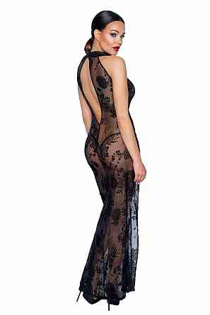 Довга сітчаста сукня Noir Handmade F239 Long tulle dress, M Sex Aura Київ