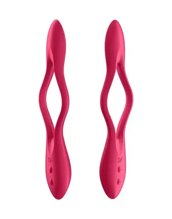Універсальний гнучкий вібратор для пар Satisfyer Elastic Joy Red Львів