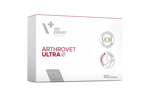 Vet Expert ArthroVet Ultra (АртроВет Ультра) для підтримки функціонування суглобів при остеоартриті у котів і собак, 30 капсул Вінниця