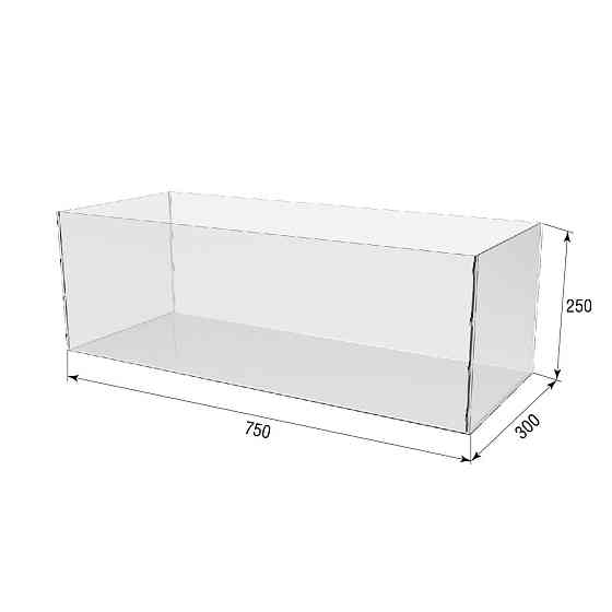 Коробка акрилова EKOSTAR 750х300х250 Київ