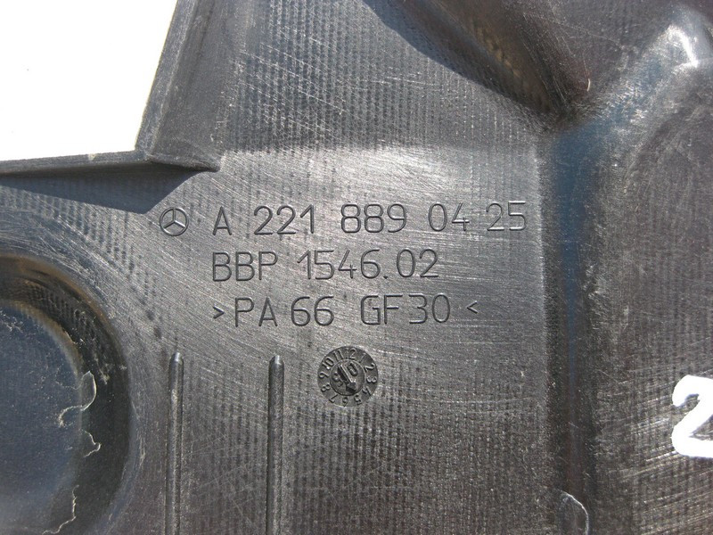 Mercedes-Benz  A2218890425 Верхня накладка переднього правого крила S-Class W221 Одеса - фото 3