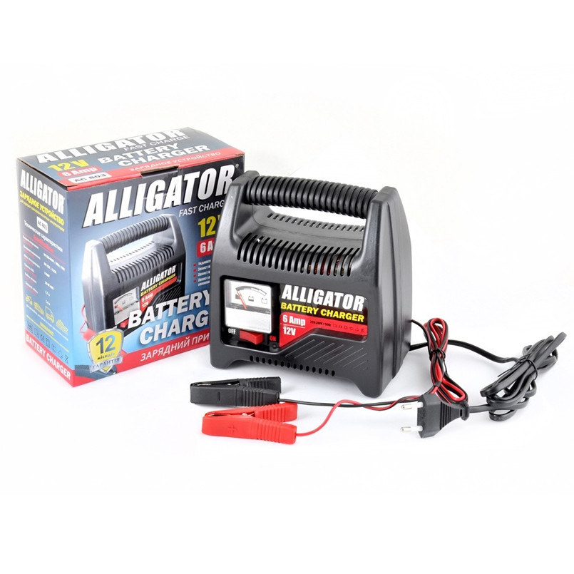 Зарядний пристрій АКБ Alligator 6/12В 80А·год 6А (AC803) Львів - фото 1