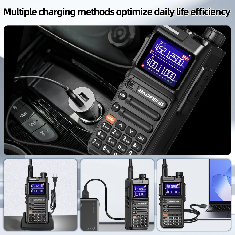 Рация многодиапазонная Baofeng UV-26 10Вт AM FM Черный Киев - изображение 5