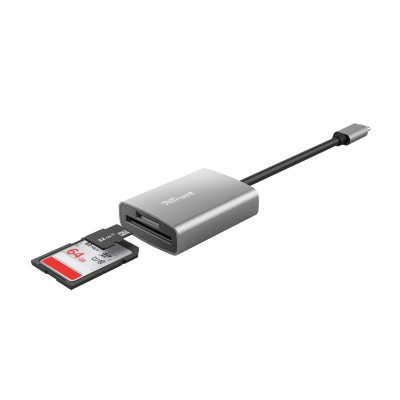 Зчитувач флеш-карт Trust Dalyx Fast USB-С Card reader (24136) Вінниця - фото 7