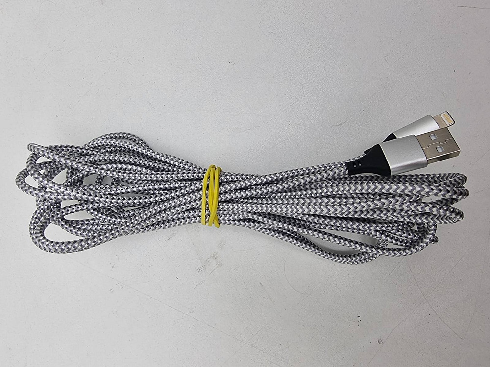 Кабель зарядний USB - Lightning 5м (товар вживаний) Луцьк - фото 3