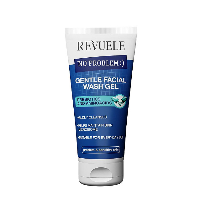 Ніжний гель для вмивання з пребіотиками та амінокислотами No Problem Revuele 200 мл Київ - фото 1