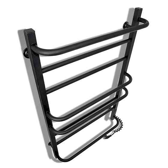 Електрична рушникосушка Laris Зебра Комфорт ЧК8 500Х800 Е чорна Київ