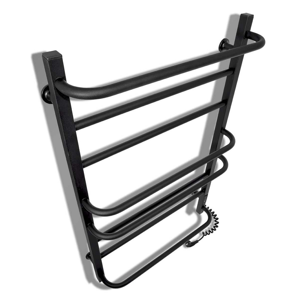 Електрична рушникосушка Laris Зебра Комфорт ЧК8 500Х800 Е чорна Київ - фото 4