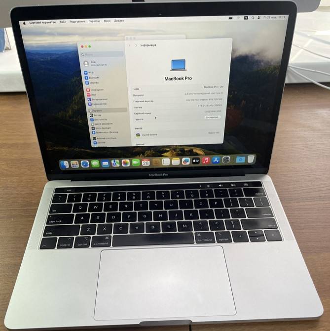 Ноутбук: MacBook Pro 13 (2018) 8/256Gb. A1989 Київ - фото 3